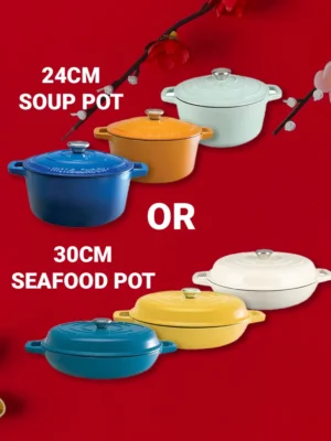 Buy Any 3 Pots(Soup Pot/ Seafood Pot)